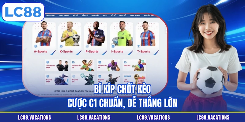 Bí kíp chốt kèo cược C1 chuẩn, dễ thắng lớn