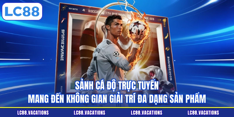 Sảnh cá độ trực tuyến mang đến không gian giải trí đa dạng sản phẩm